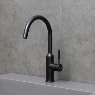 Смеситель для кухни Lemark Expert LM5079BL чёрный